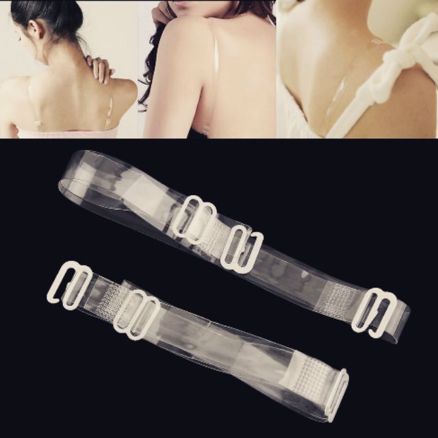 Dây áo ngực trong suốt (1 đôi )