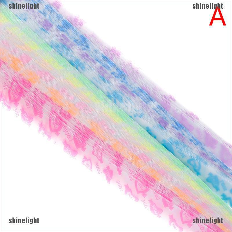 Bộ 210 Miếng Giấy Nhựa Phản Quang Họa Tiết Ngôi Sao Đáng Yêu