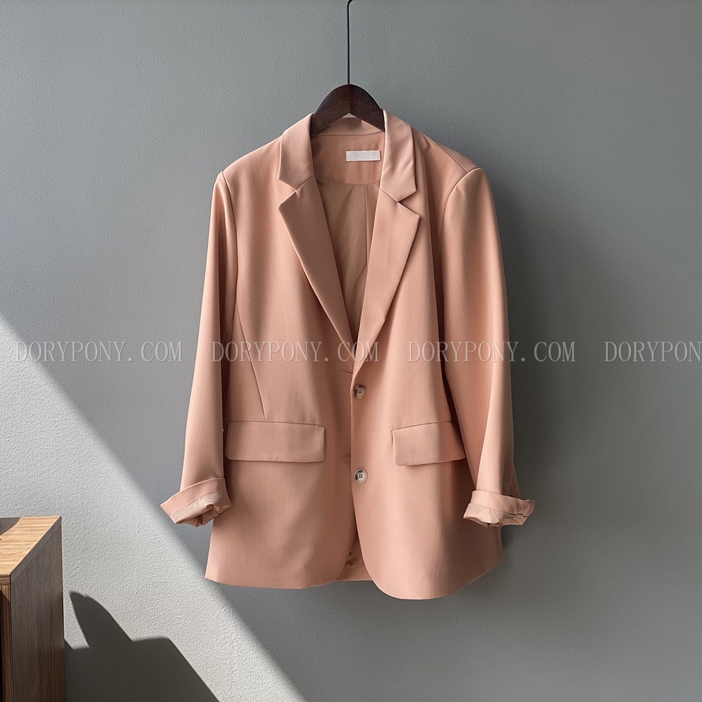 (CAO CẤP + ẢNH THẬT) Áo Khoác DORYPONY RETRO BLAZER GINA KOREAN COAT – AK139 (CAO CẤP 2 lớp)