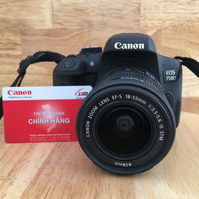 Canon EOS 750D + 18-55mm STM