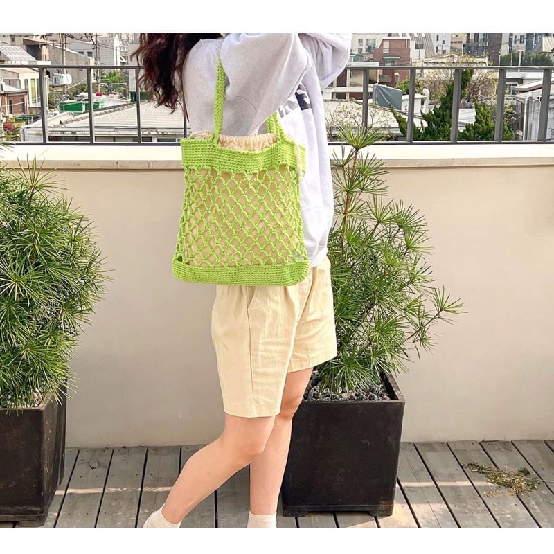 Túi lưới handmade