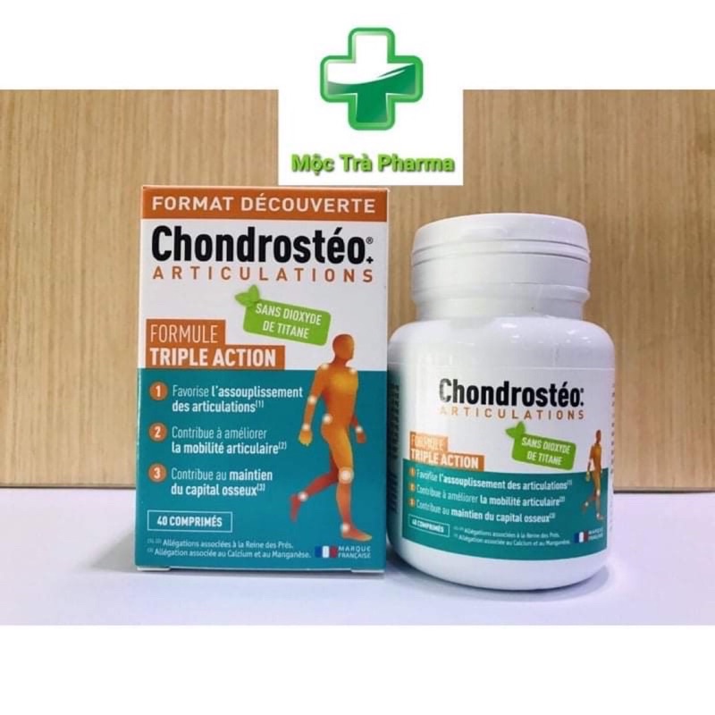 Viên Uống Bổ Khớp Chondrosteo( Hộp 90v)-Nhập Khẩu Pháp Chính Hãng