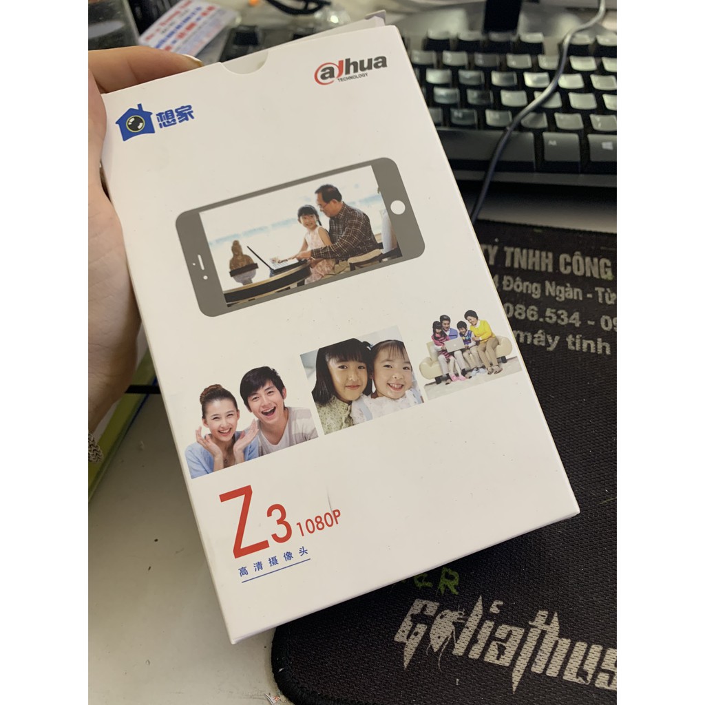 Webcam DAHUA Z3 HD 1080P - Thu hình cho máy tính, PC, TV - dạy học trực tuyến- học online | BigBuy360 - bigbuy360.vn