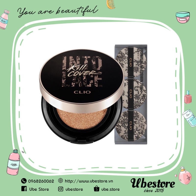 BÔNG PHẤN CLIO/ AMORE PACIFIC CUSHION PUFF (1 PUFF)