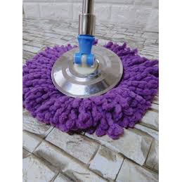 bộ cán chổi lau nhà mâm inox cực bền