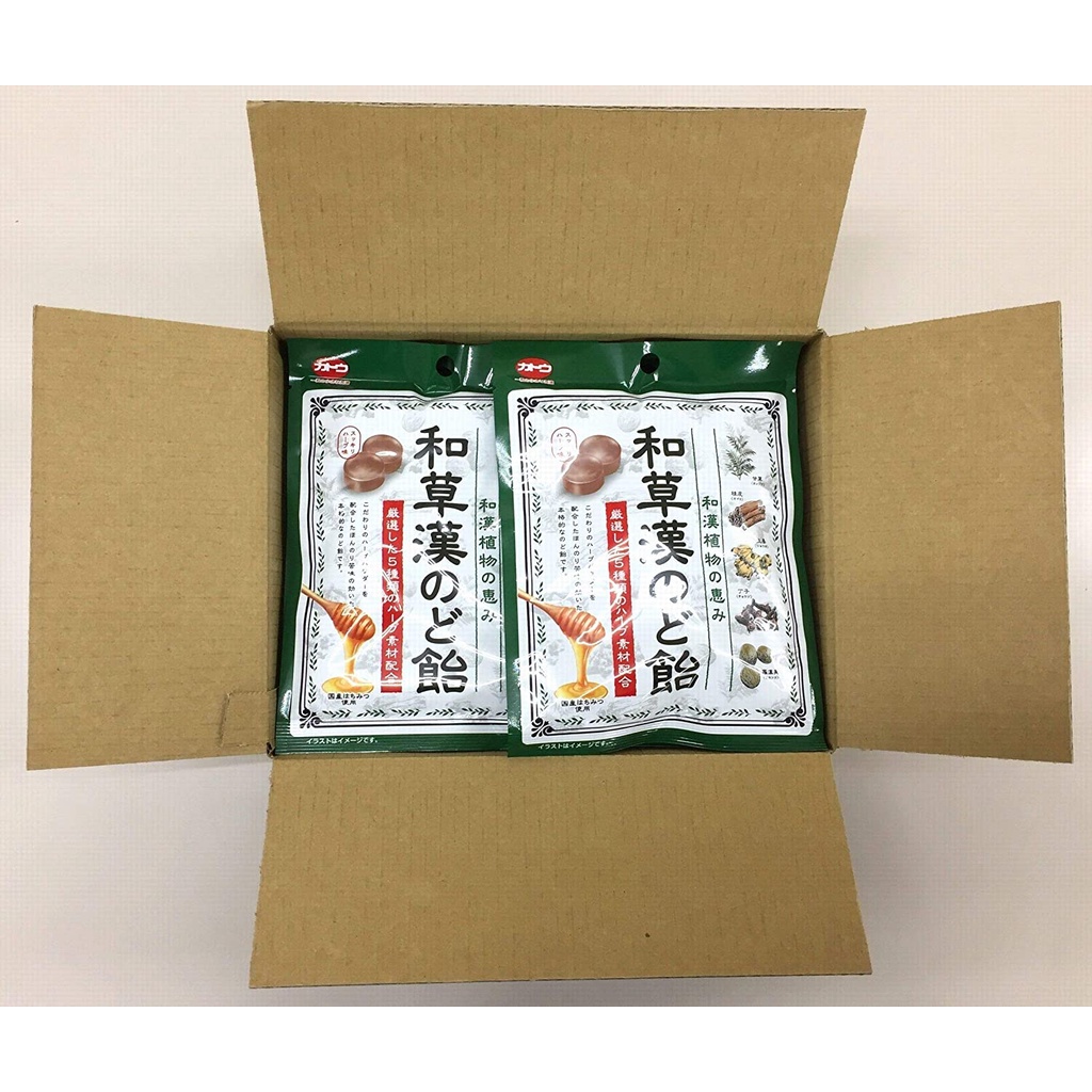 Kẹo ngậm thông cổ thảo dược Kato Nhật Bản 65g vị mơ, mật ong giúp thông cổ, giảm ho, đau rát họng
