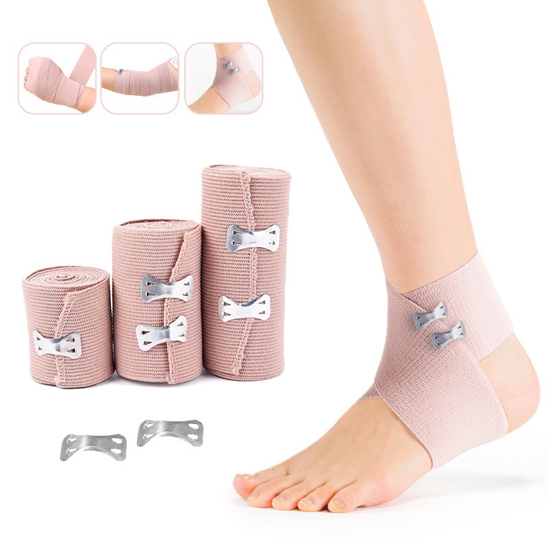 Băng Quấn Cổ Tay/Đầu Gối Co Giãn Thoáng Khí Chuyên Nghiệp Dùng Khi Chơi Thể Thao Ngoài Trời