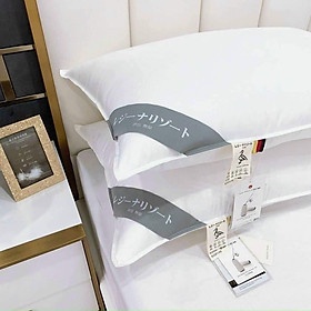 Ruột gối nhật bản bông nhân tạo kháng khuẩn cao cấp kèm túi đựng 50x70cm