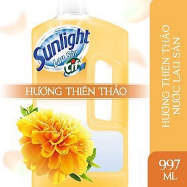 Nước Lau Sàn Sunlight Chai 1L Hương Thiên Thảo