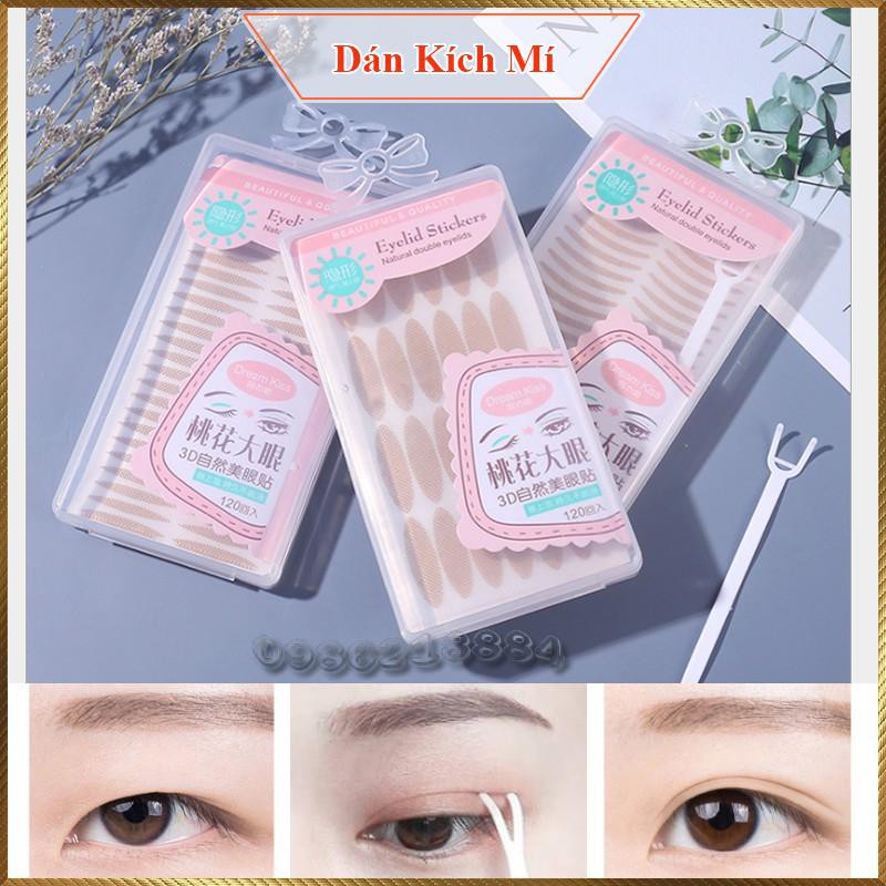 Hộp miếng dán kích mí lưới Dream Kiss Eyelid Stickers DKS3