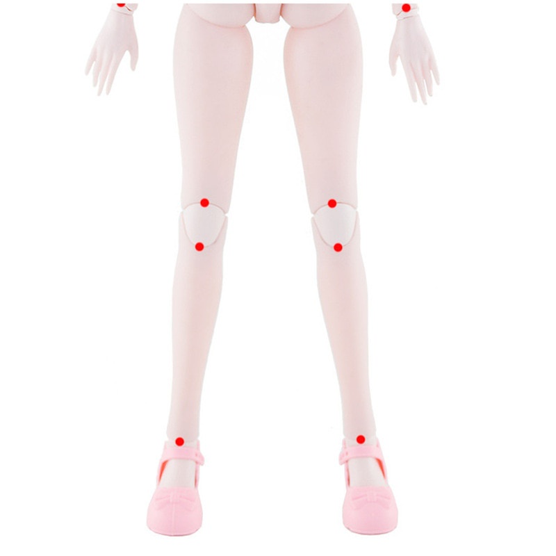 Mới Búp Bê Mắt 4d 1 / 3 bjd Cao 60cm Da Hồng Kèm Đầu Búp Bê diy