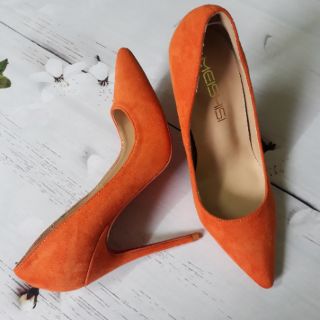 [Size 35]giày cao gót da lộn