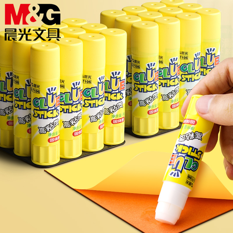 Keo hồ dạng rắn dáng tròn độ dính cao làm đồ thủ công / văn phòng phẩm tiện lợi