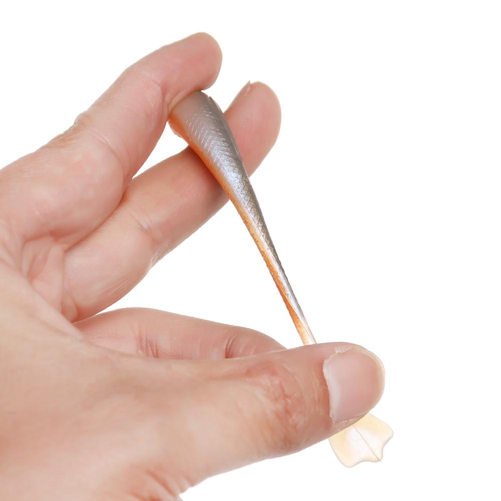 Set 5 Mồi Câu Cá Giả Hình Giun 9cm 5g