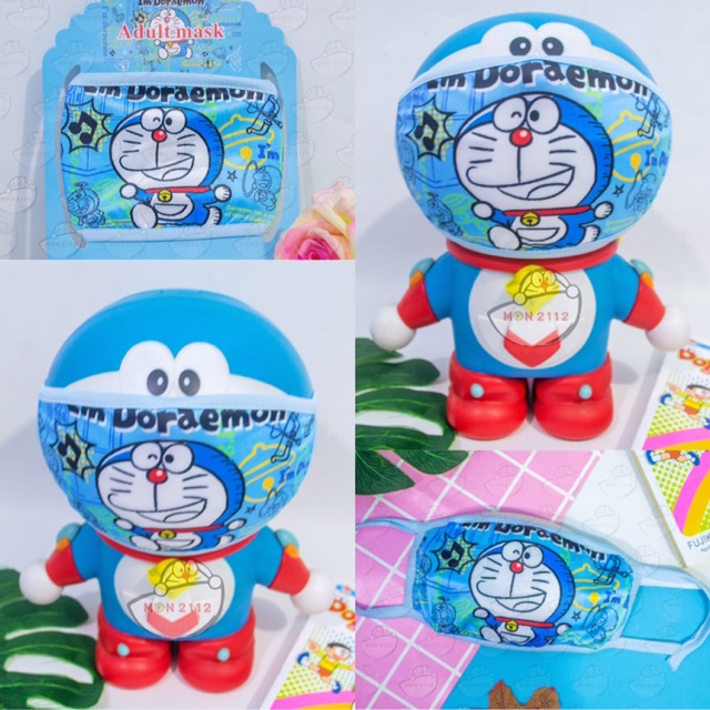 KHẨU TRANG VẢI NGỪƠI LỚN DORAEMON DOREMON | BigBuy360 - bigbuy360.vn