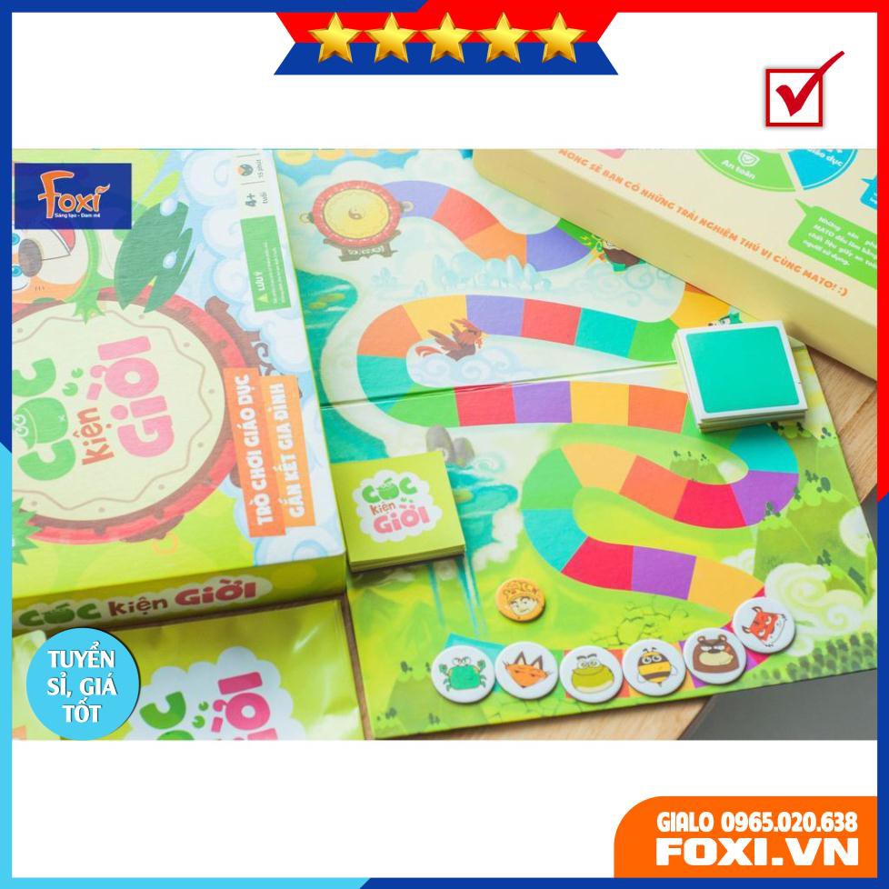 Trò chơi Cóc Kiện Trời-đồ chơi gắn kết gia đình-mang lại nhiều giá trị quý báu-giúp tăng khả năng sáng tạo,tư duy cho bé