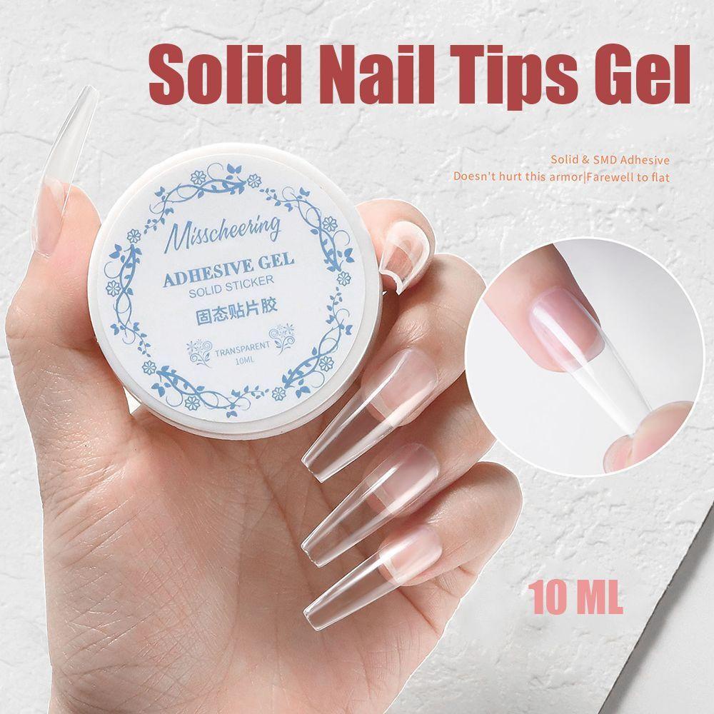 USNOW Lọ Gel Sơn Móng Tay Màu Trơn Đa Năng Tiện Dụng