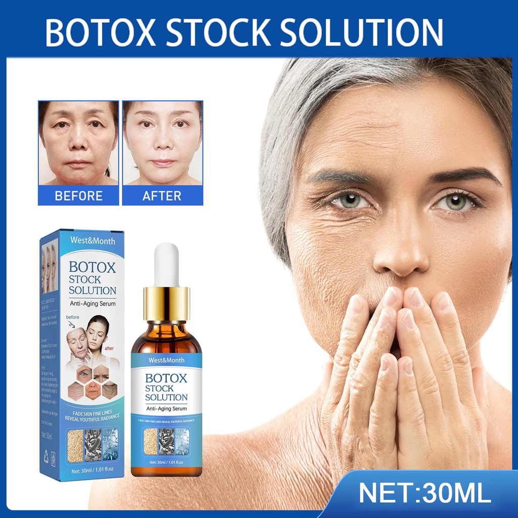 Serum Botox 30ml Chống Lão Hóa Và Nếp Nhăn Giúp Da Săn Chắc Trắng Sáng