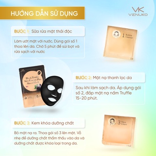 Mặt nạ 3 bước thải độc Venuko 30ml