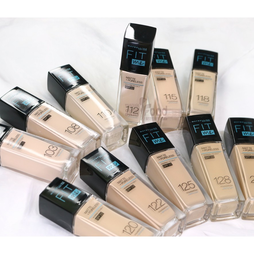 Kem nền vòi bấm Maybelline Fit Me Foundation Matte Pore Pump SPF22 30ml