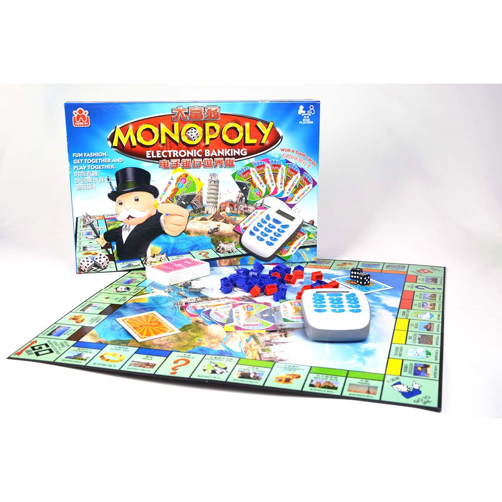 Bộ Cờ tỷ phú Monopoly Electronic banking, Monopoly Here and Now
