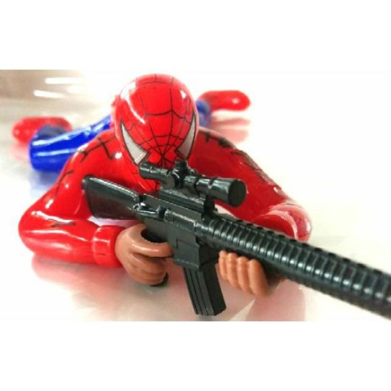 Siêu nhân nhện bò có nhạc phát sáng, người nhện Spider man