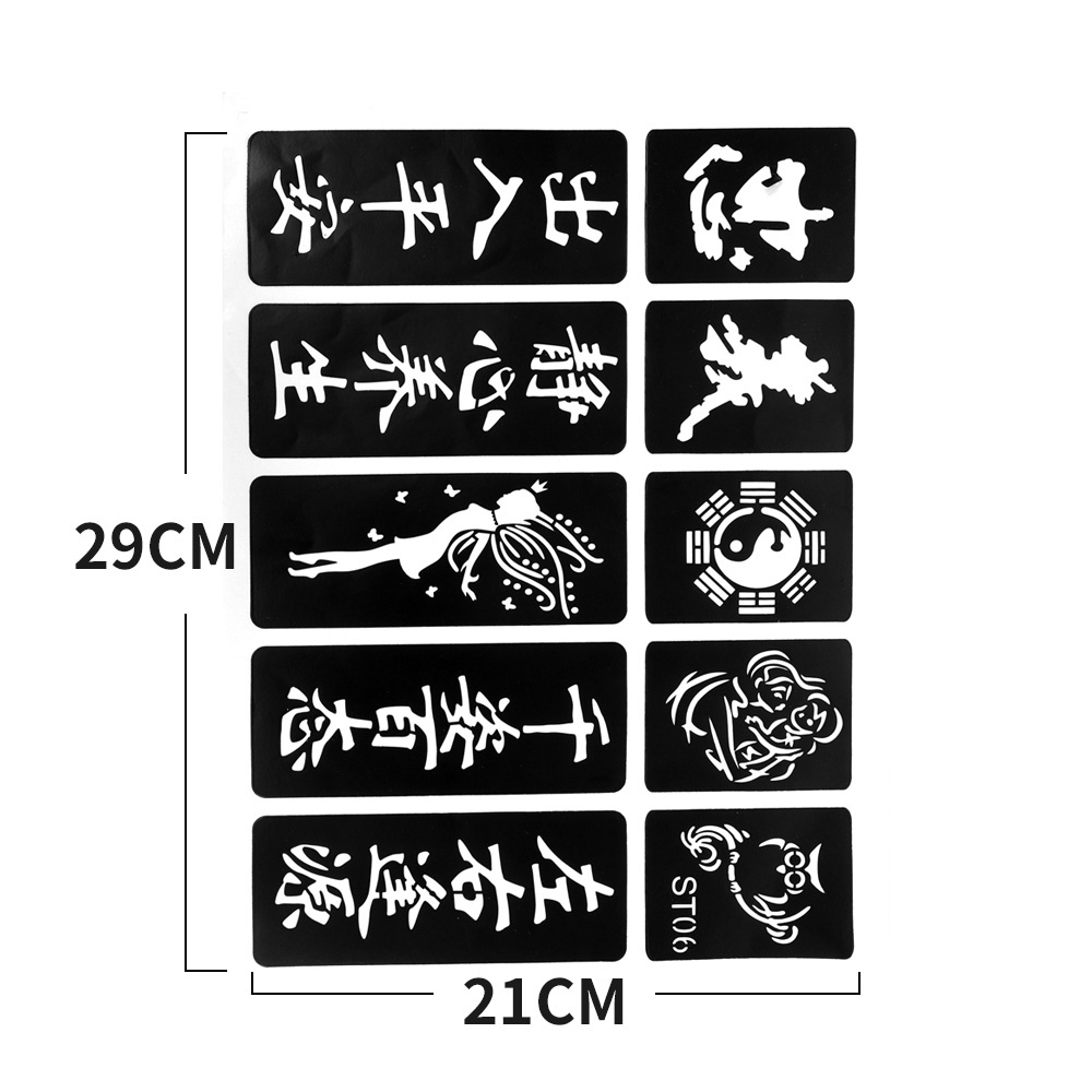 [Hàng mới về] Tấm hình xăm dán tạm thời kiểu dáng ngẫu nhiên hợp thời trang