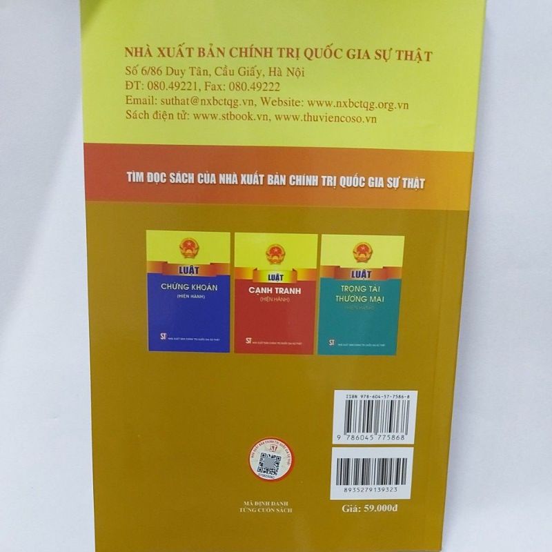 Sách - Luật đầu tư công (NXB Chính trị quốc gia Sự thật)