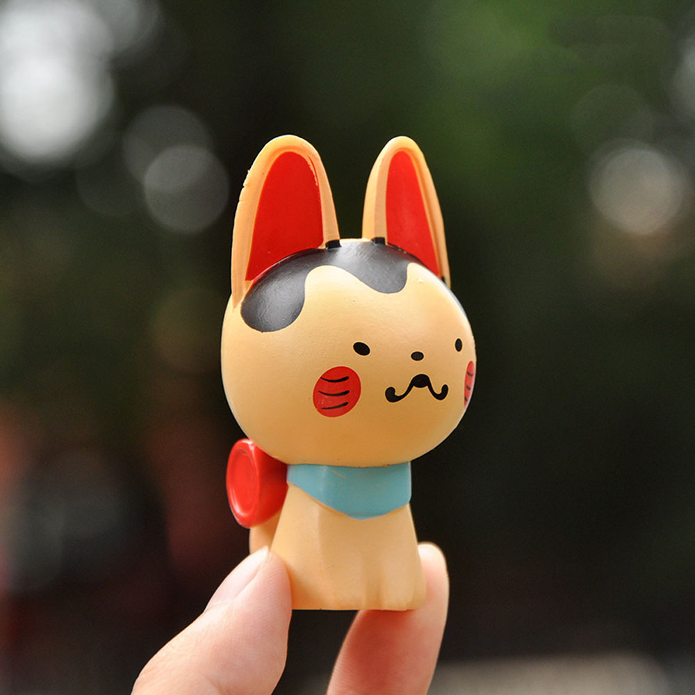 Set 6 Mô Hình Động Vật Mini Trang Trí Đáng Yêu