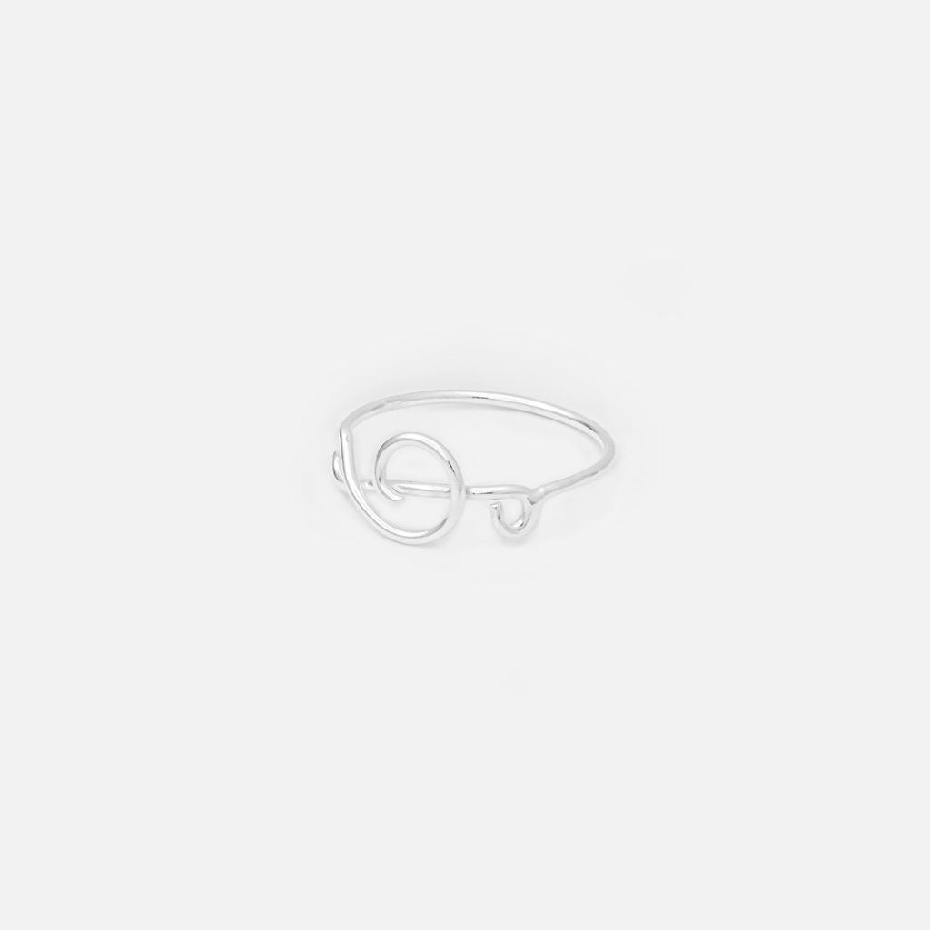 Nhẫn Bạc 925 -Thiết Kế Nốt Sol Độc Lạ-KaT Jewelry