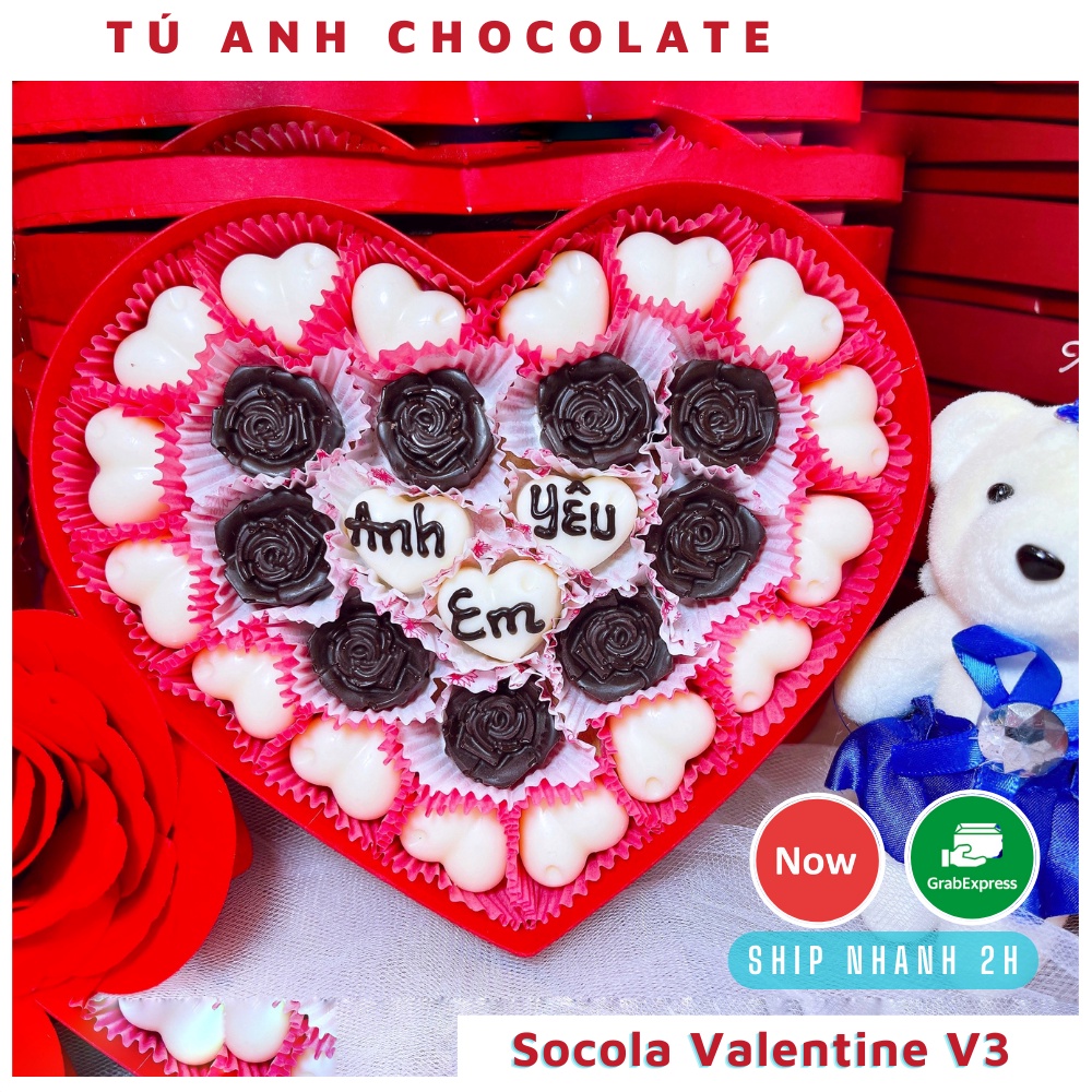 Socola Valentine 2022 Chocolate Nhập Khẩu SwettBox V3