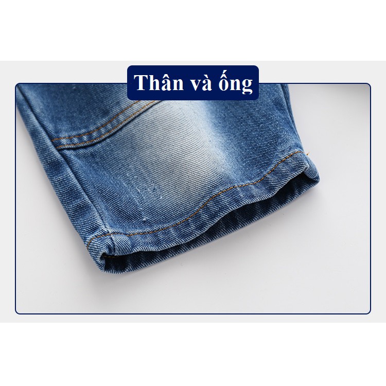 Quần Short bò bé trai chất jean cao cấp - Hãng 27kids