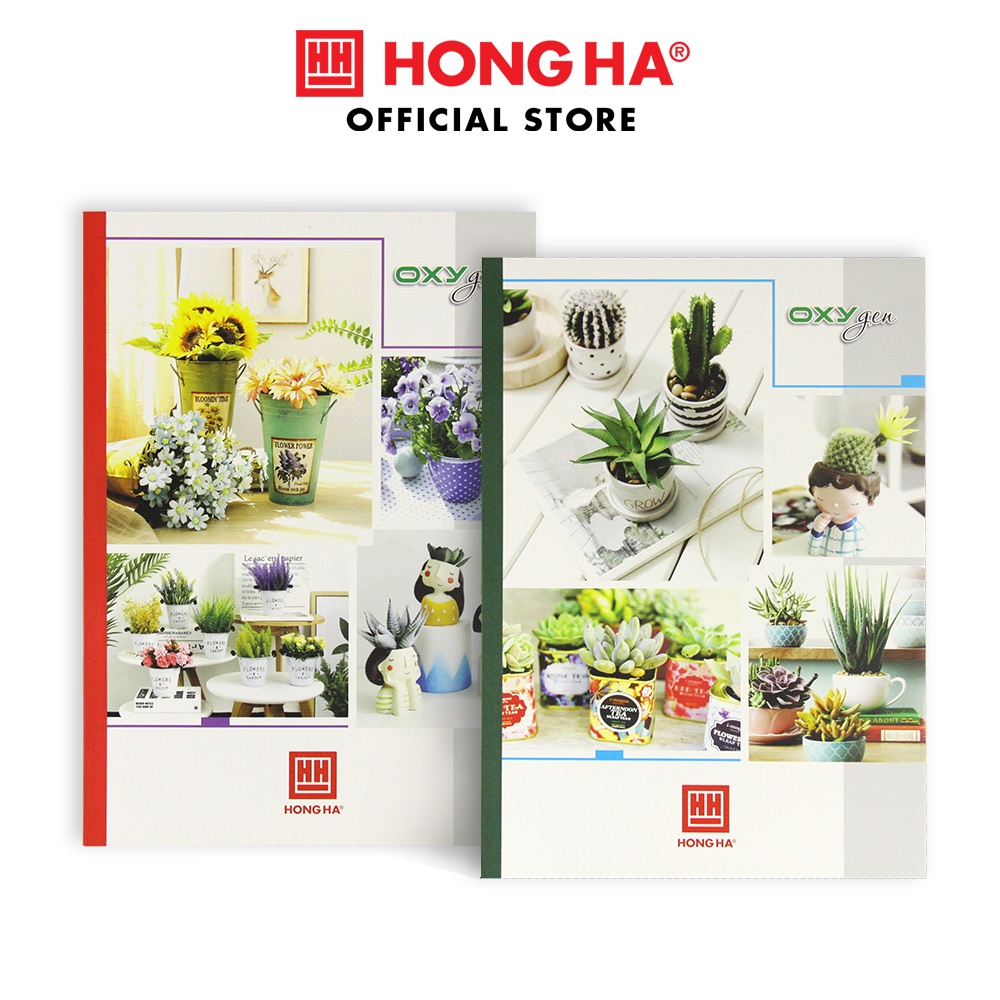Vở kẻ ngang 200 trang Oxygen Hồng Hà - 1092
