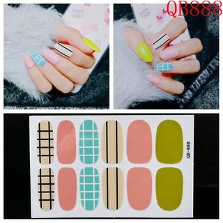 Nail dán mẫu mới đẹp đón tết