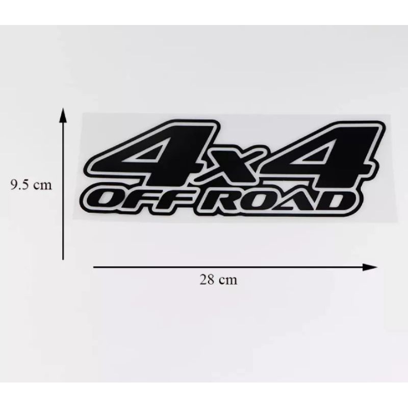 Tem dán xe 4x4 ranger,wildtrack,backup, đời mới
