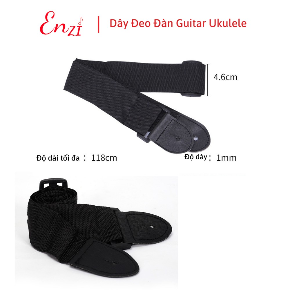 Dây đeo đàn guitar rẻ sử dụng tiện lợi mang đi chơi hát hò khi biểu diễn