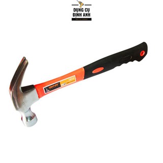 Búa nhổ đinh cán nhựa đỏ 0,25kg 0,5kg và 0,75kg