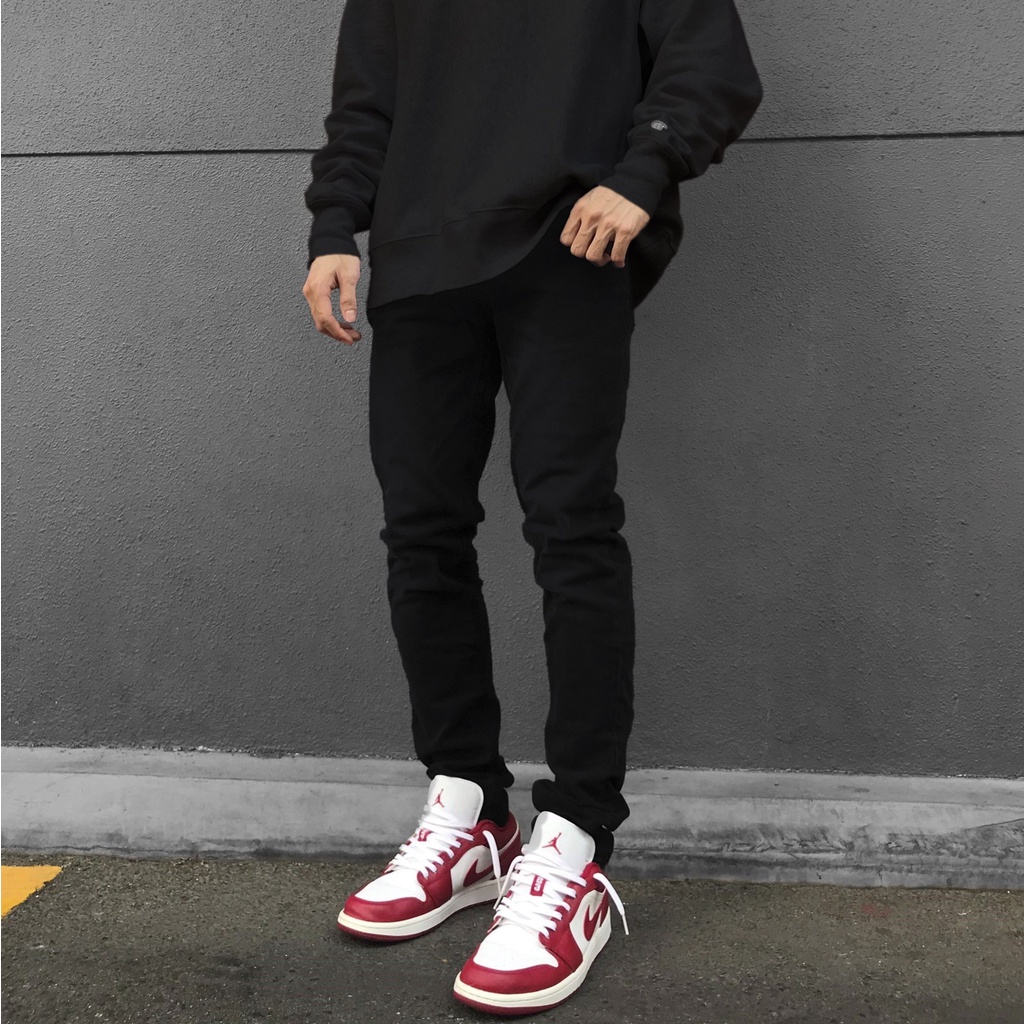 Quần Jeans Nam Xanh Rách Gối Chất Bò Mềm Mịn Đẹp Phong Cách Thời Trang Trẻ Trung