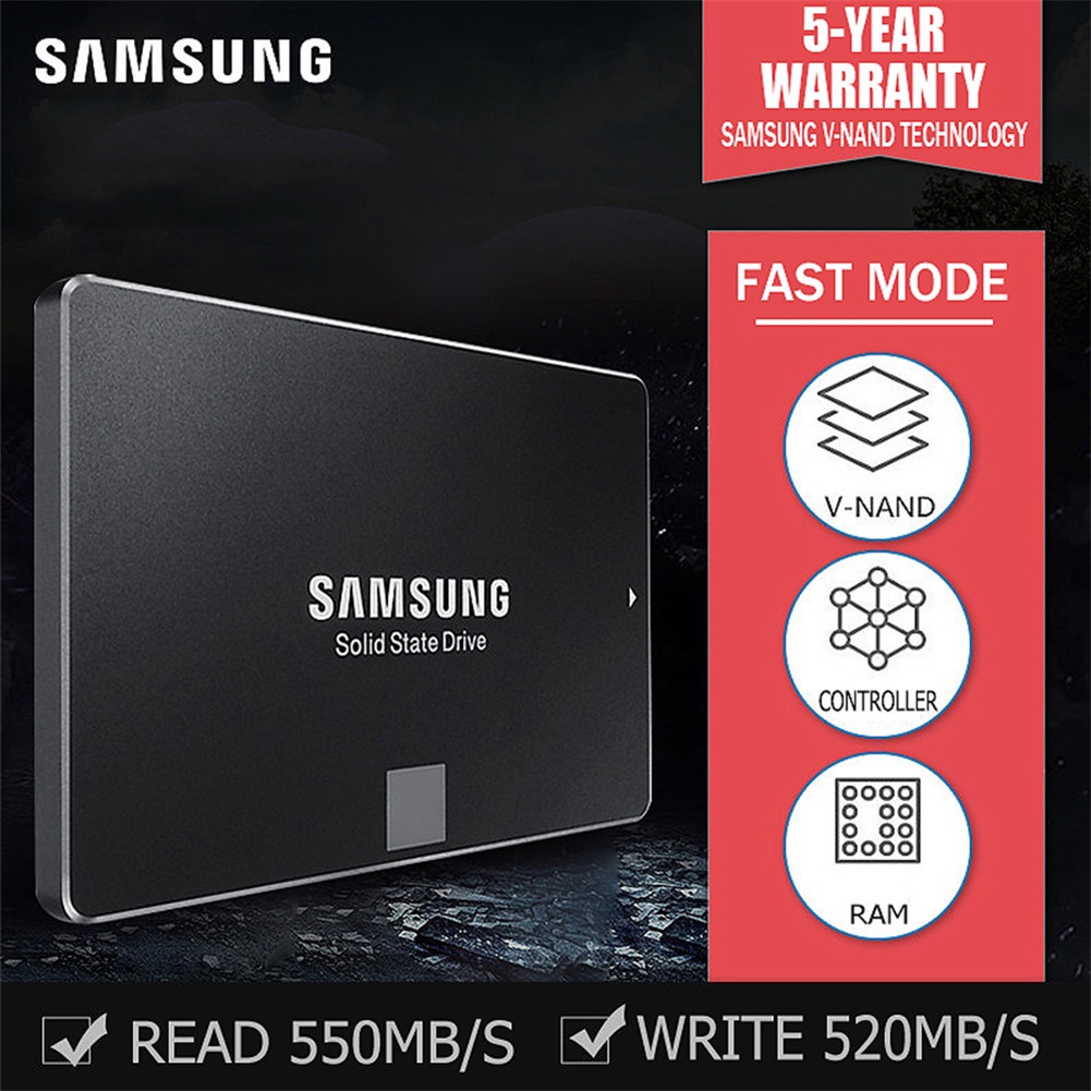 SAMSUNG SSD 870 PRO 64GB 250GB  1TB Internal Solid State Disk for Laptop ITO