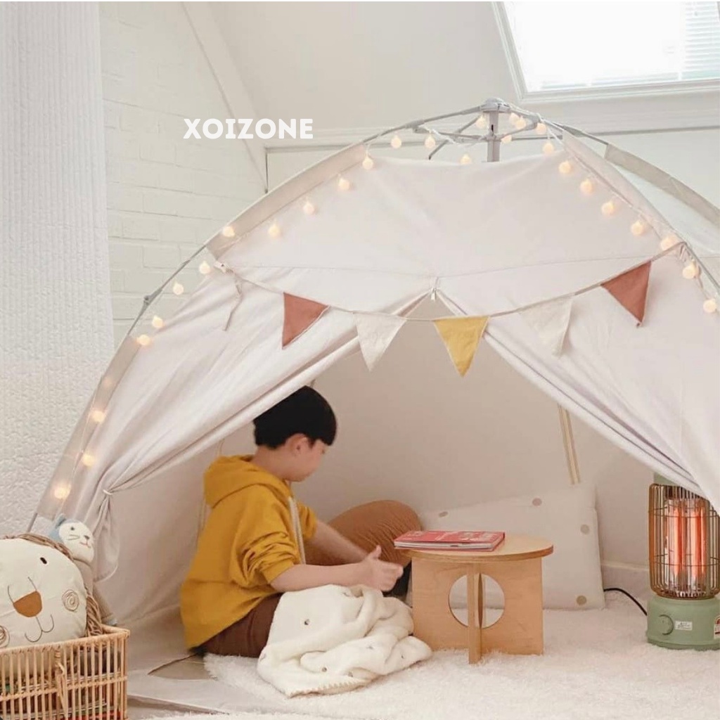 Lều cắm trại tại nhà cho bé và gia đình/ One-touch heating tent for baby &amp; family