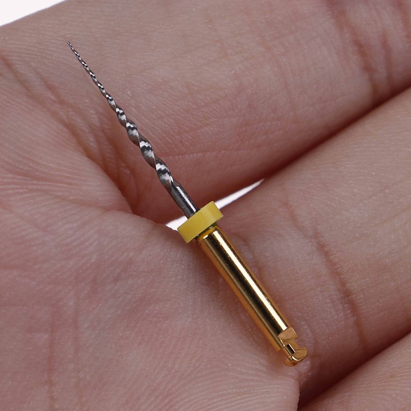 Dũa xoay mài chữa tủy răng chỉnh hình kích hoạt nhiệt niti màu vàng