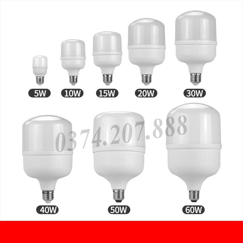 Bóng đèn Led Trụ Nhiều Công Suất 20W Ánh Sáng Trắng Đèn ĐÈN THẮNG DUY | BigBuy360 - bigbuy360.vn