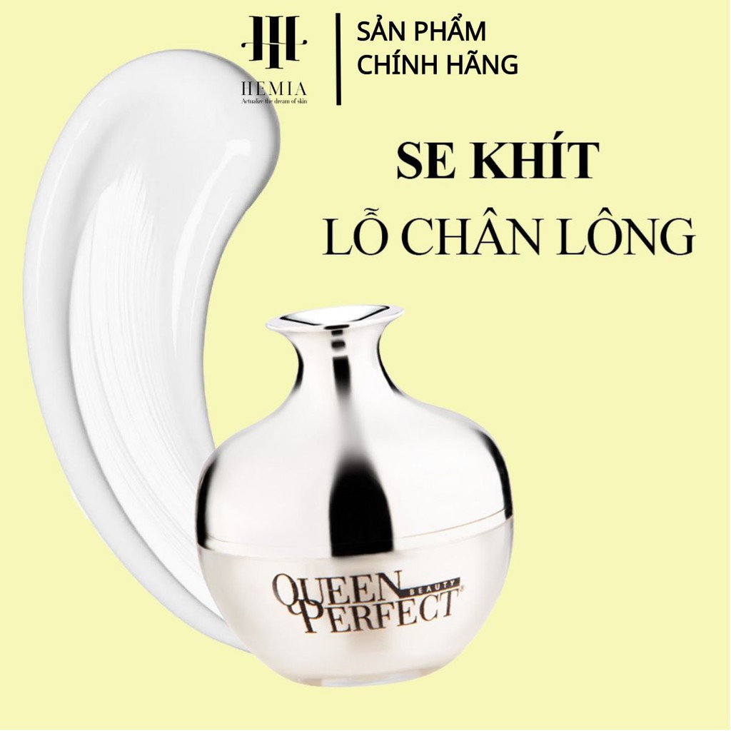 Ủ trắng da mặt Queen Perfect tinh chất yến tươi, làm trắng da, căng bóng, se khít lỗ chân lông 35ml