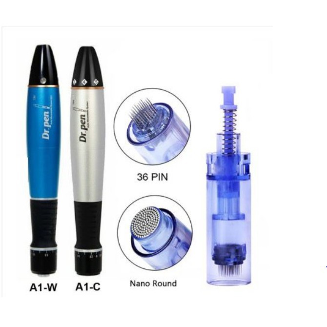 Máy Phi Kim Dr.pen - A1-W có tích điện máy cấy tảo drpen cấy phấn hồng sâm