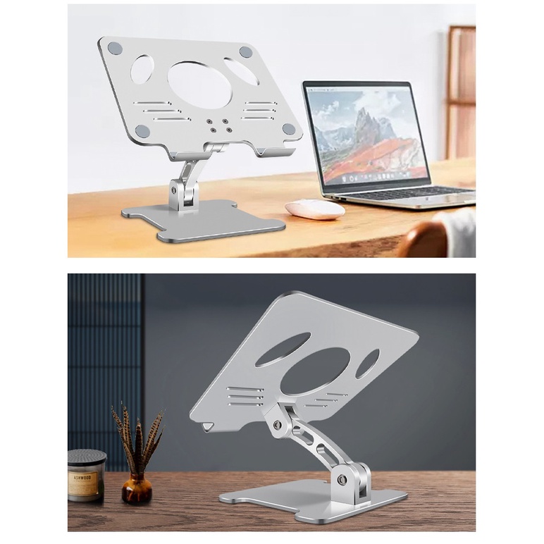 MT99 Giá đỡ để laptop stand notebook Macbook iPad máy tính xách tay hợp kim nhôm có thể tháo rời kiêm tản nhiệt