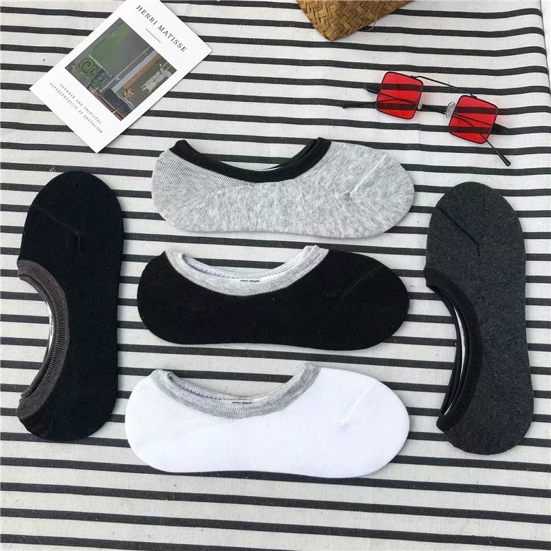 Vớ Cổ Thấp Thiết Kế Đơn Giản Dành Cho Cặp Đôi