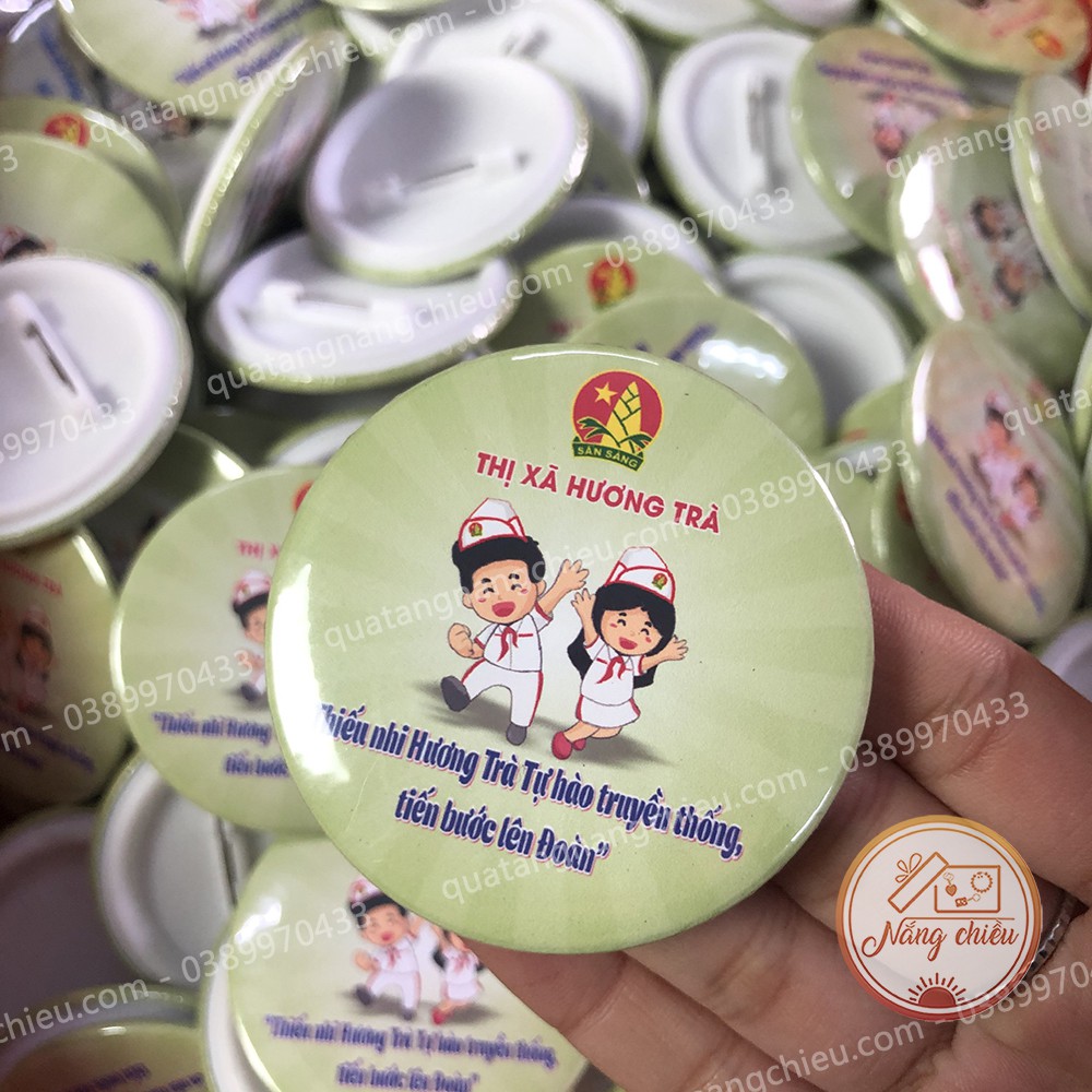 Huy hiệu in và thiết kế theo yêu cầu