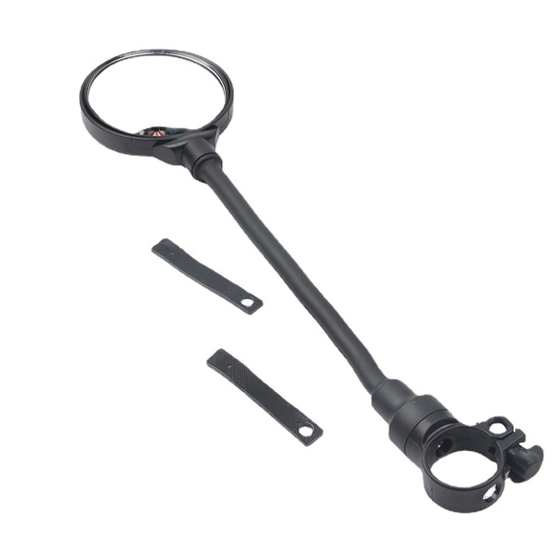 Gương Chiếu Hậu Tròn Cao Cấp Loại Dài  dành cho Xe Đạp Thể Thao Địa Hình - Xoay 360 Độ Giúp Đạp Xe An Toàn