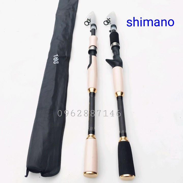 bộ cần câu lure shimano rút catbon siêu khỏe