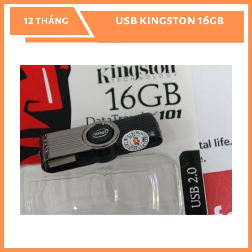 USB Kingston 16GB - Tem FPT - Chính hãng - Bảo Hành 12 Tháng - Màu ngẫu nhiên